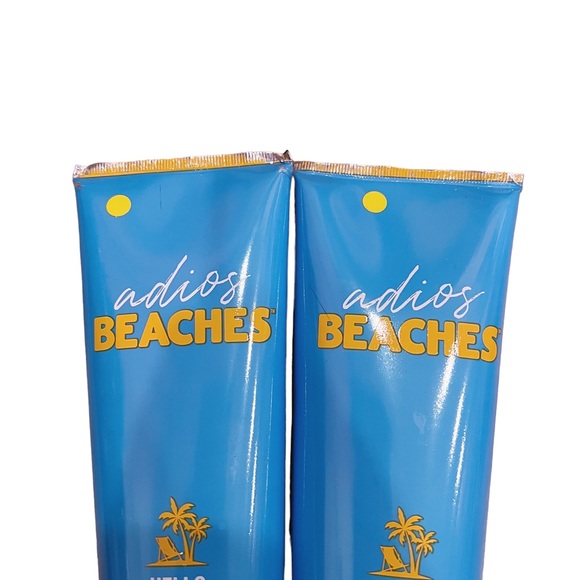 SNOOKI ADIOS BEACHES DARK BRONZER 9 OZ *LABEL DEFECT X2 - BRAND NEW - Picture 3 of 4